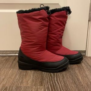 Red boots